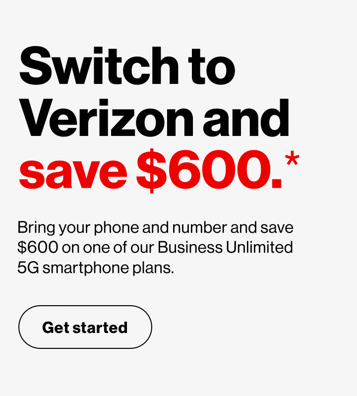 Switch to Verizon and save $600.